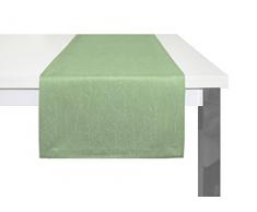 Wirth Tischläufer, Polyester, Grün, 40 x 150 cm