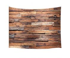 JAWO Wandteppich, rustikal, für Scheunentüren, Holzpaneele, Wand- und Bodentextur, Polyestergewebe, Wandteppich, für Zuhause, Wohnzimmer, Schlafzimmer, Schlafsaal, 80 x 60 cm