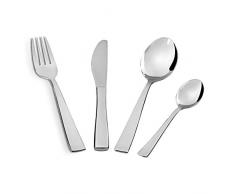 Barazzoni Esmeralischer Besteck aus Edelstahl, 24-teilig