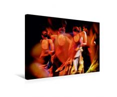 CALVENDO Premium Textil-Leinwand 45 cm x 30 cm quer, Ein Motiv aus dem Kalender Flamenco - Tanz der Leidenschaft | Wandbild, Bild auf Keilrahmen, Fertigbild auf echter Leinwand, Leinwanddruck;CALVENDO Menschen