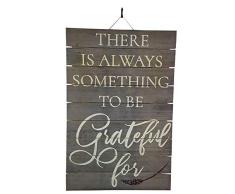 Impressum Plus Immer Etwas Inspirierende Distressed Holz Schild von, 30,5 x 45,7 cm Rustikal Home Decor Gedenktafel mit Kleiderbügel 45–01635