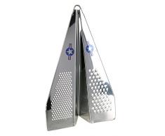 Out of the blue Küchenreibe, Edelstahl, Silber, 16 x 30.3 x 5.1 cm