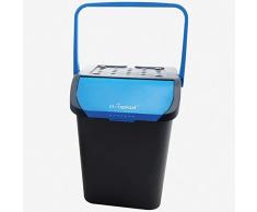 Eco Plast Gesellschaft Mülleimer, Mehrfarbig, 35 Liter