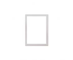 Memory Box Konfetti mit Holzrahmen und 20Â mm -, Guss, Bild/Foto/Poster-Rahmen -, cnfeti-20Â mm-px-rl-glsparent, 19Â mm breit und 15Â mm tief, White Brushed, 11.8 x 15.7 (30 x 40cm) with Real Glass