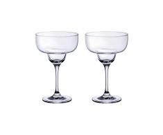 Villeroy & Boch Purismo Bar Margaritaglas-Set 2-teilig, 340 ml, Kristallglas, Klar