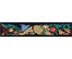 Indigos 4051719713138 Wandtattoo MF108 Obst Vogel Ornament Tribal Pflanze 120 x 24 cm