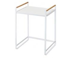 YAMAZAKI Tosca Küchenregal, Stahl, Weiß, One Size