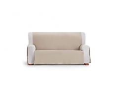 Eysa Somme Protect wasserdichte und atmungsaktive Sofa überwurf, 100% Polyester, beige, 150 cm