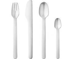 Georg Jensen GJ 150690 Besteck Set 4 Stück Matt, Edelstahl, stainless steel, 19 x 26,3 x 4 cm