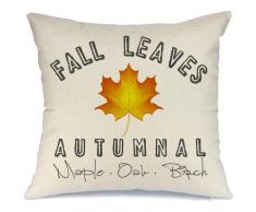 AENEY Kissenbezug, 45,7 x 45,7 cm, für Couch/Bett, Sofa, Herbstdekoration, Dekoration, Dekokissen