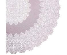 Tischdecken Amira Vinyl 152cmØ lila