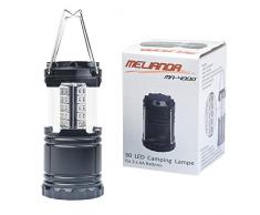 MELIANDA MA-4000 LED Campinglampe, für Outdoor, Camping, Garten, Zeltleuchte, Notfallleuchte, tragbare Laterne