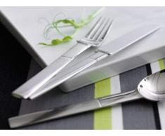 Gense Gunnar Cyrene Nobel Fischbesteck in Box, vergoldet, 4-teilig, edelstahl, silber, 4-Piece