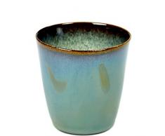 SERAX B5116113 Terres de Rêves Kaffeeservice, Töpferei, blau