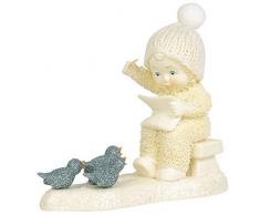 Department 56 Snowbabies Peace Three Tweets Figur, Metall, Mehrfarbig, 4 Inch
