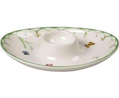 Villeroy & Boch Colourful Spring Eierbecher, Premium Porzellan, Weiß/Bunt