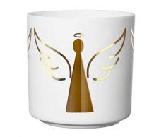 ASA Xmas Windlicht, Weiß, 6, 8 cm