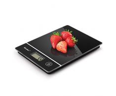 Metaltex Digitale Küchenwaage, Schwarz, 15x4x25 cm