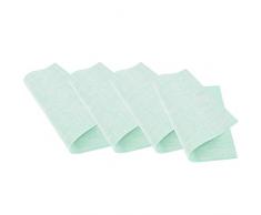 Venilia Mint Tischset Platzset Tischwäsche Platzdeckchen für Esszimmer gewebt MELANGE Wellen-Muster Gewebe 4er Set Vinyl, 4 Stk. 45 x 30 cm, 4 Stück, 59027, Kunststoff