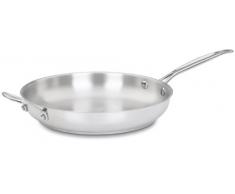 Cuisinart Chef s Classic Offene Edelstahl-Pfanne, edelstahl, edelstahl, 1 Foot