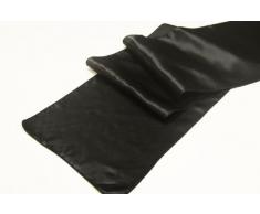 10 Satin 30,5 x 274,3 cm Tischläufer Bankett-Hochzeit Party & – grün schwarz