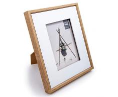 CTG Classic Bilderrahmen mit Matte, 20,3 x 25,4 cm, helles Holz