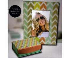 MRL Homestyles 2 PC. Geschenk Set Foto Rahmen & Schmuckkästchen Design G