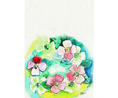 Betsy Drake GT908 Gästetuch Blumenkranz