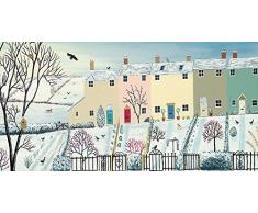 Jo Grundy Leinwanddruck, Holz, Mehrfarbig, 50 x 100 cm