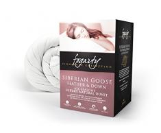 Fogarty Siberian Goose Feaher & Down Duo- Double Signature Bettdecke für Doppelbett, Gänsefedern und -daunen, 13,5 Tog