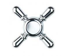 Wenko Wandhaken Tap - Handtuchhalter, Zinkdruckguss, 6 x 2,5 x 6 cm, chrom