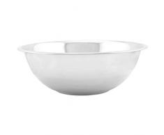 Equinox 500893 Salatschüssel, Edelstahl, Edelstahl, 28,5 x 28,5 x 10 cm