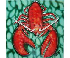 Tile Craft Hummer Keramikfliese 15,2 x 15,2 cm mit Staffeleirückseite