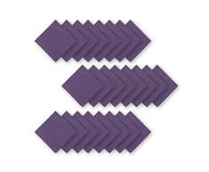 Elrene Baumwolle Casual Stoff Servietten, Violett, 50,8 x 50,8 cm (24 Stück)