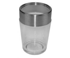 Fantasia Mundbecher, Höhe: 10,6 cm, ø 6,7 cm, Acryl/Edelstahl