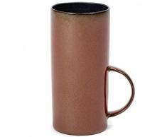 Serax Terres De Rêves Teetasse, Töpferei, dunkelblau, Rost One Size