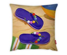 Bonamaison Dekorativ Kissenhülle, Kissenbezug, Zierkissenbezug, Wohnkultur, Für Sofa, Kaffeestube, Größe: 45X45 cm - Entworfen und hergestellt in der Türkei