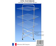 FAVERGE Wäscheständer, 3 Etagen, 24 m