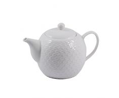 la Porcellana Momenti Tee Topf mit Filter Geschenk-Box, weiß