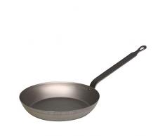 Riess Eisenpfanne, rund, Durchmesser 24 cm, Schwarz