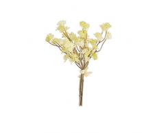 K&K Interiors 15407A-CR 13,5 Zoll cremefarbener Blumenstrauß, Kunststoff