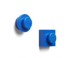LEGO Magnet-Set, Blau, One Size