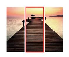 Klöckner Flächenvorhang (1 Stück) mit Digi-Print, Schiebegardine, Blickdicht, Steg 2, 60 x 245 cm