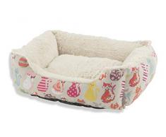 Galileo Casa Katzenbett, 50 x 40 x 16 cm, Mehrfarbig, 50 x 40 x 16 cm