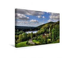 Calvendo Premium Textil-Leinwand 45 cm x 30 cm quer, An der SÃ¶setalsperre | Wandbild, Bild auf Keilrahmen, Fertigbild auf echter Leinwand, Leinwanddruck Menschen Menschen