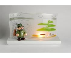 KWO Olbernhau 75844 Paravent, 30 x 19 x 20 cm, grüne Tanne