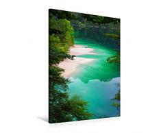 Premium Textil-Leinwand 60 x 90 cm Hoch-Format Logo Tovel, Brenta, Italien | Wandbild, HD-Bild auf Keilrahmen, Fertigbild auf hochwertigem Vlies, Leinwanddruck von Fotografie Schwarzfischer Miriam