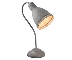 Clayre & Eef 6LMP554DG Schreibtischlampe 13 * 28 * 38 cm / E27/max 1 * 15W