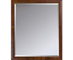 La Pastiche Suede Premier Spiegel, Glas, Walnuss, Champagner, Gold, 14 x 12