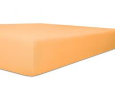 Topper Bezug One Vario-Stretch Spannbetttuch Kneer (200/200 cm, 08 Pfirsich)